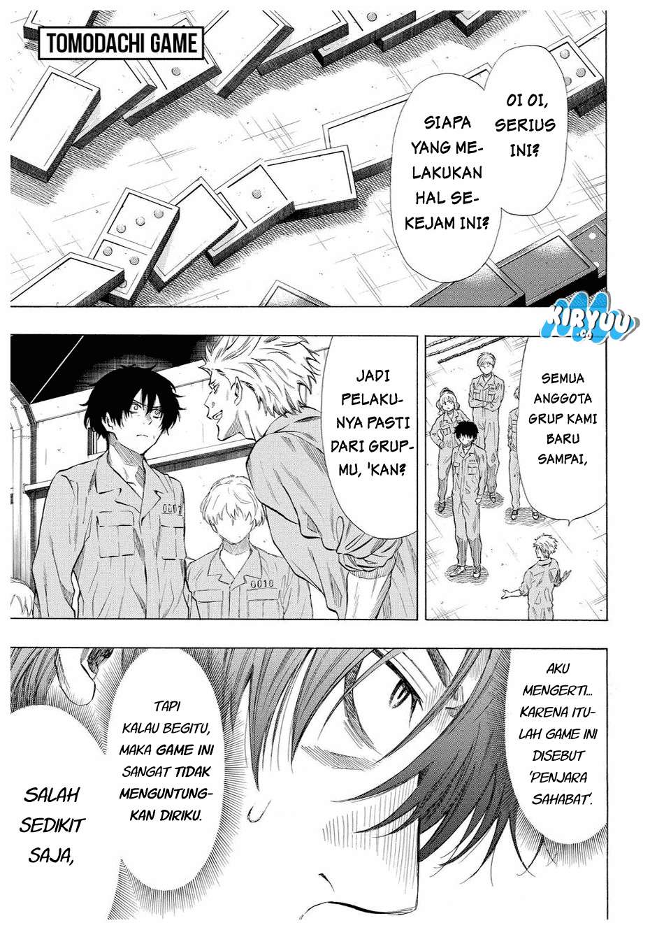 Tomodachi Game Chapter 37 - halaman 2