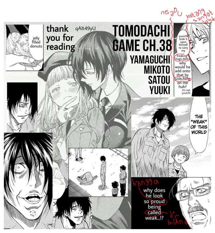 Tomodachi Game Chapter 38 - halaman 52
