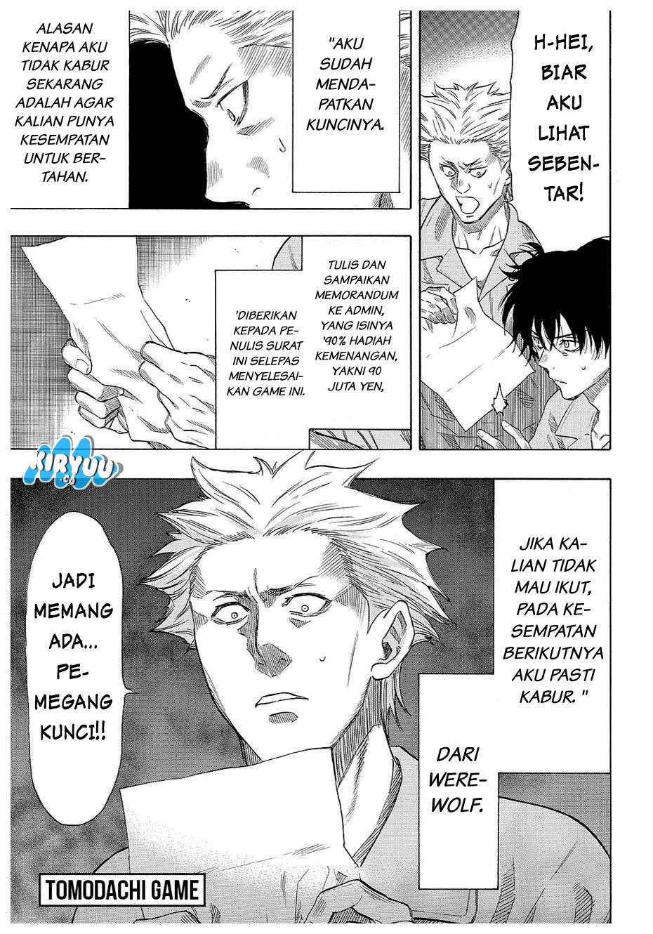 Tomodachi Game Chapter 41 - halaman 2