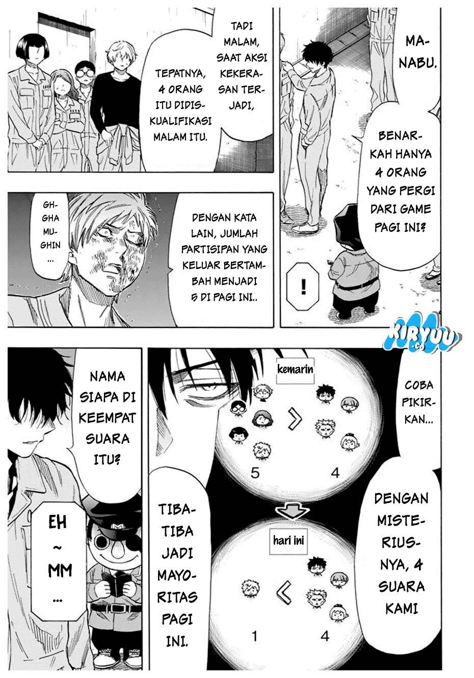 Tomodachi Game Chapter 44 - halaman 32
