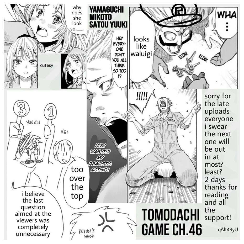 Tomodachi Game Chapter 46 - halaman 33