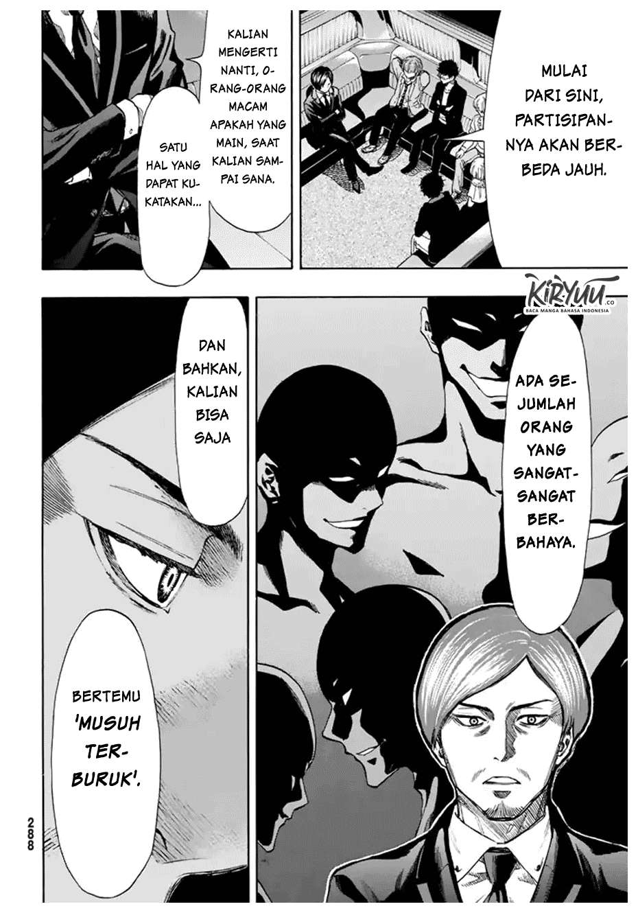 Tomodachi Game Chapter 48 - halaman 19