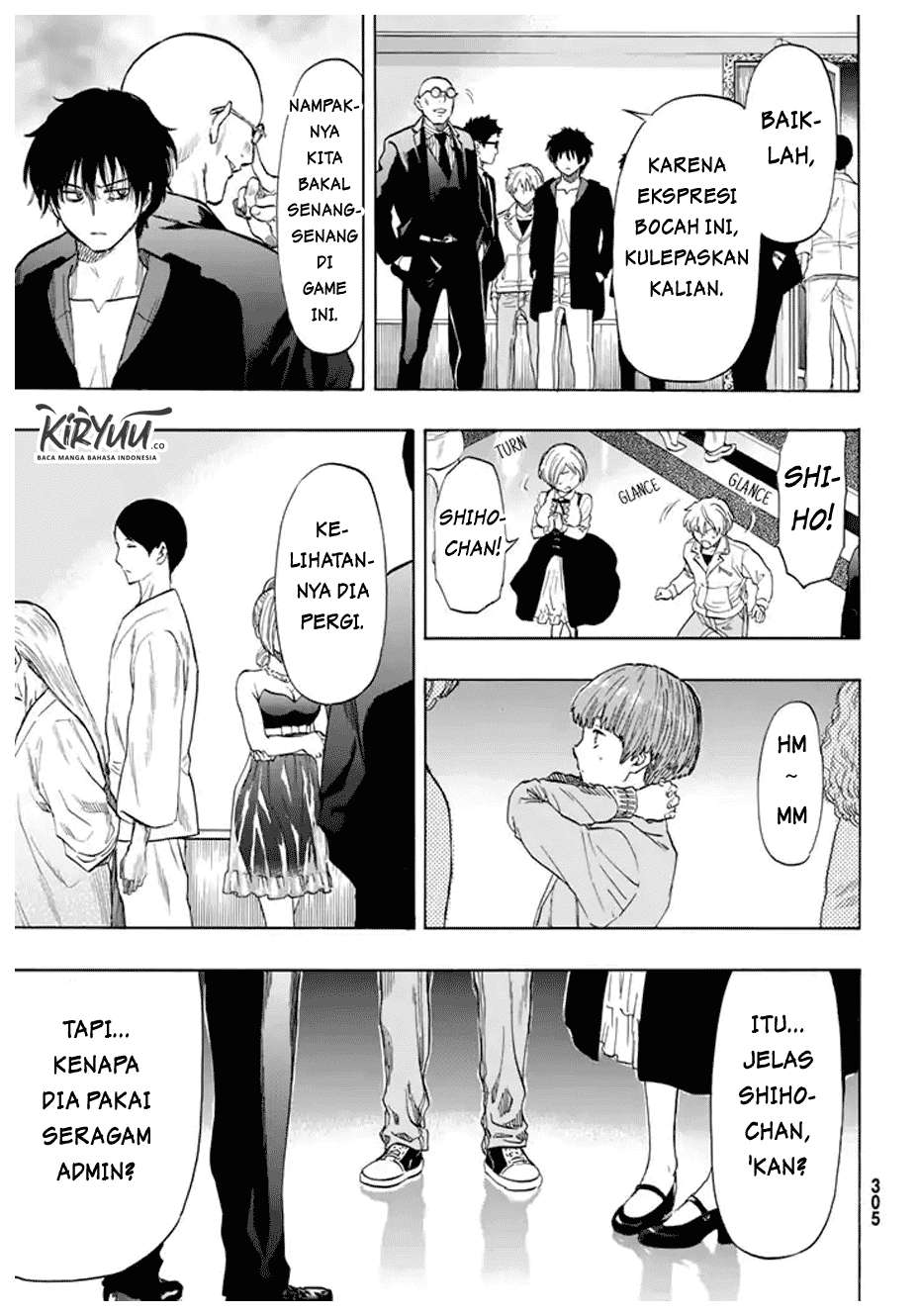 Tomodachi Game Chapter 48 - halaman 35