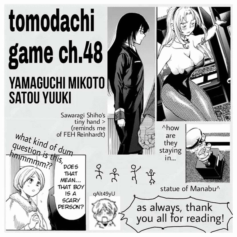Tomodachi Game Chapter 48 - halaman 39