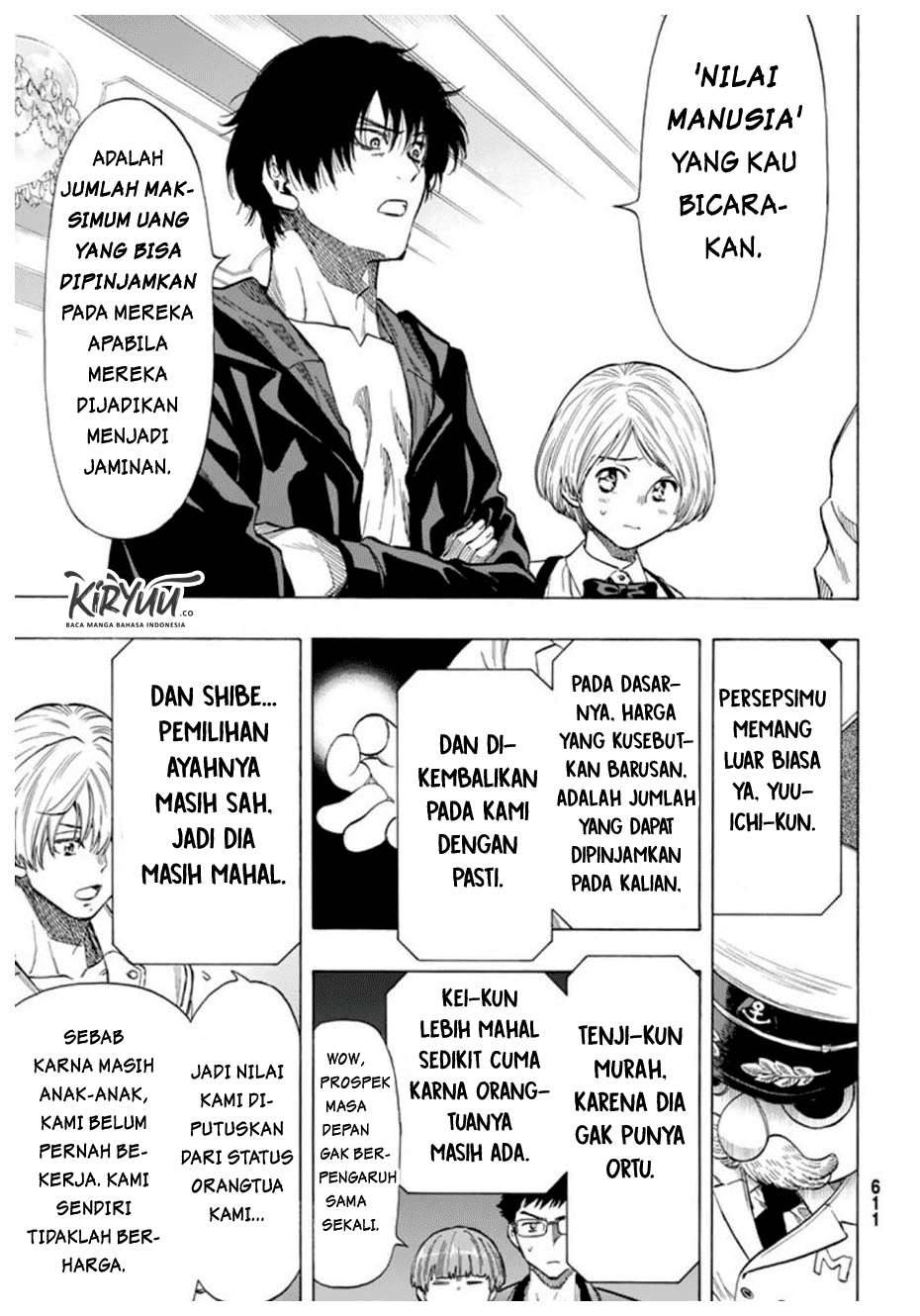 Tomodachi Game Chapter 49 - halaman 16