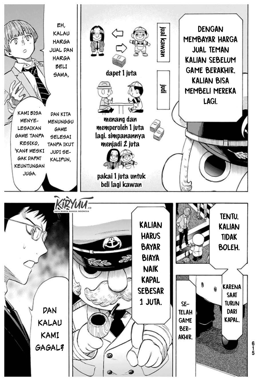 Tomodachi Game Chapter 49 - halaman 20