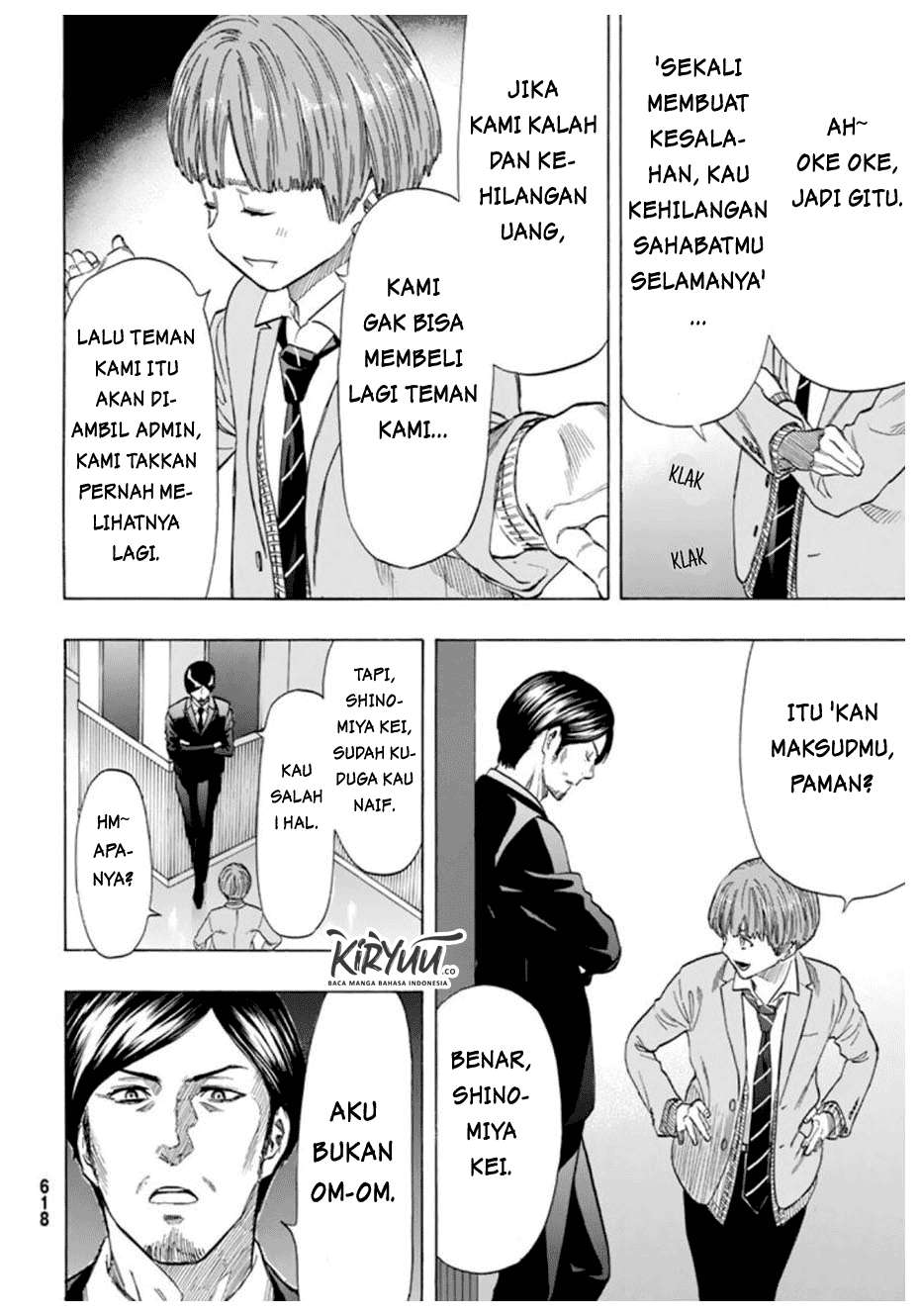 Tomodachi Game Chapter 49 - halaman 23