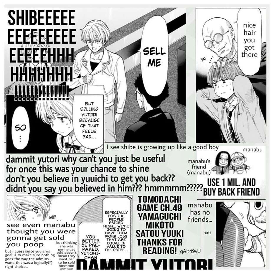 Tomodachi Game Chapter 49 - halaman 38