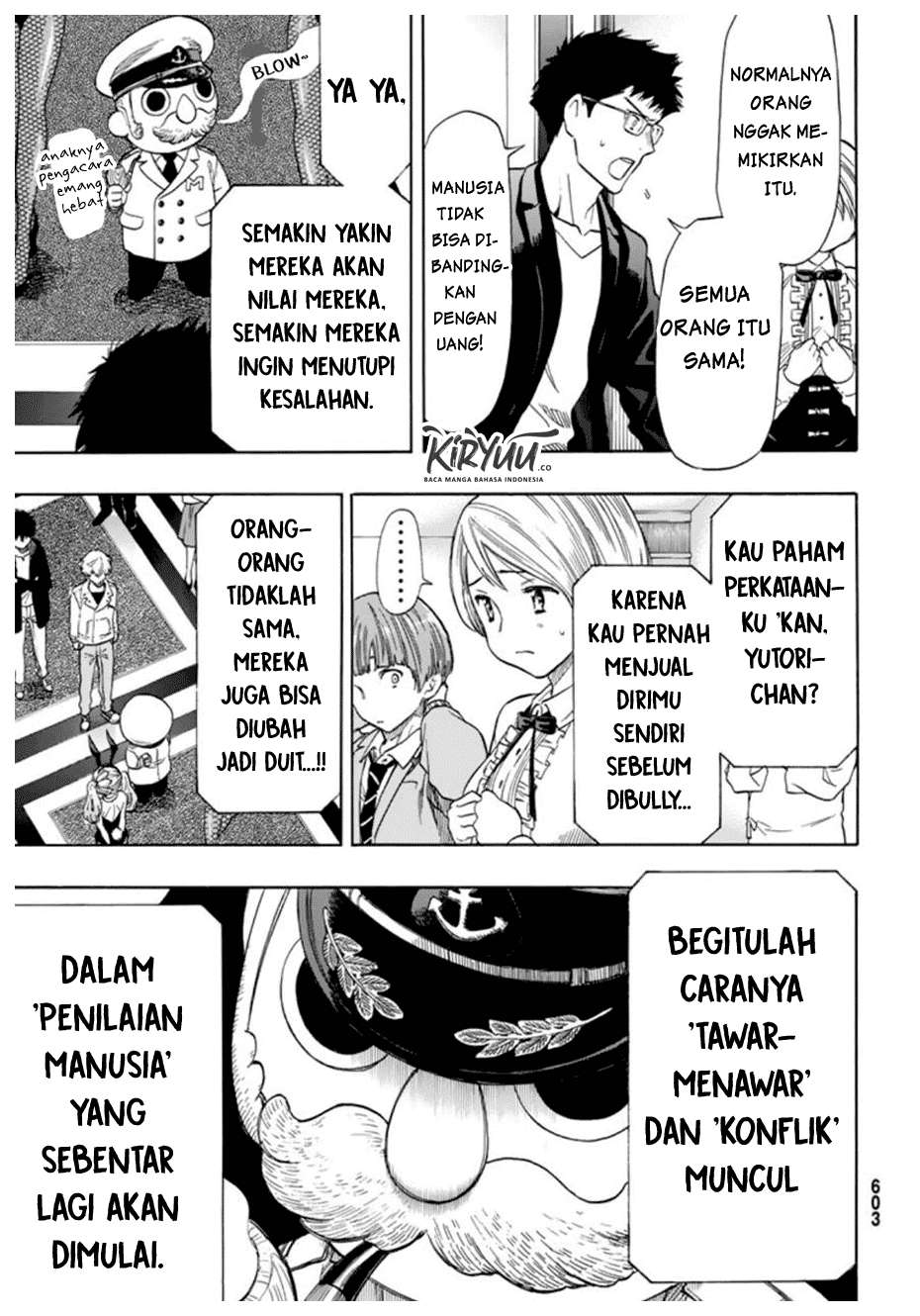 Tomodachi Game Chapter 49 - halaman 8