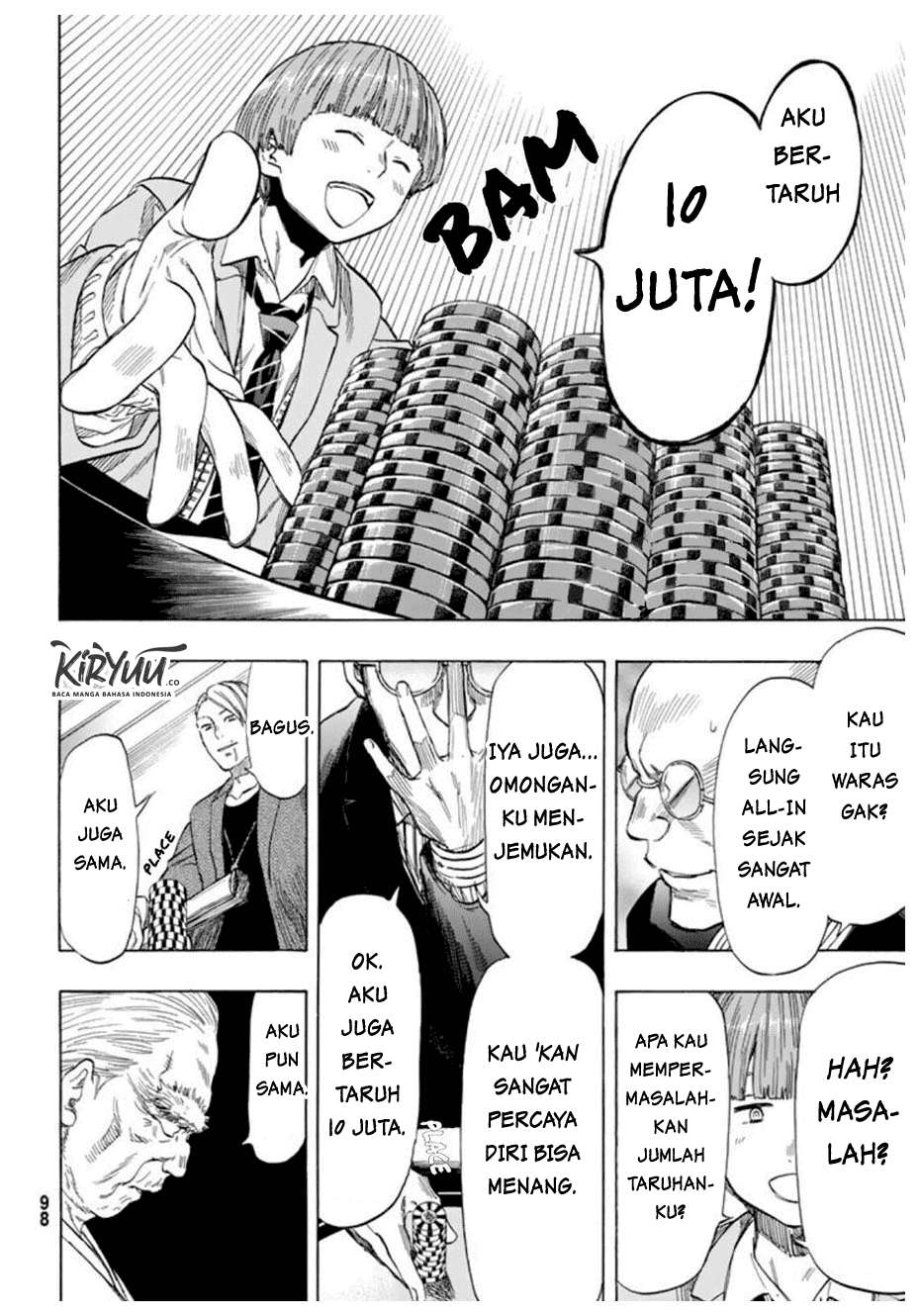Tomodachi Game Chapter 50 - halaman 23