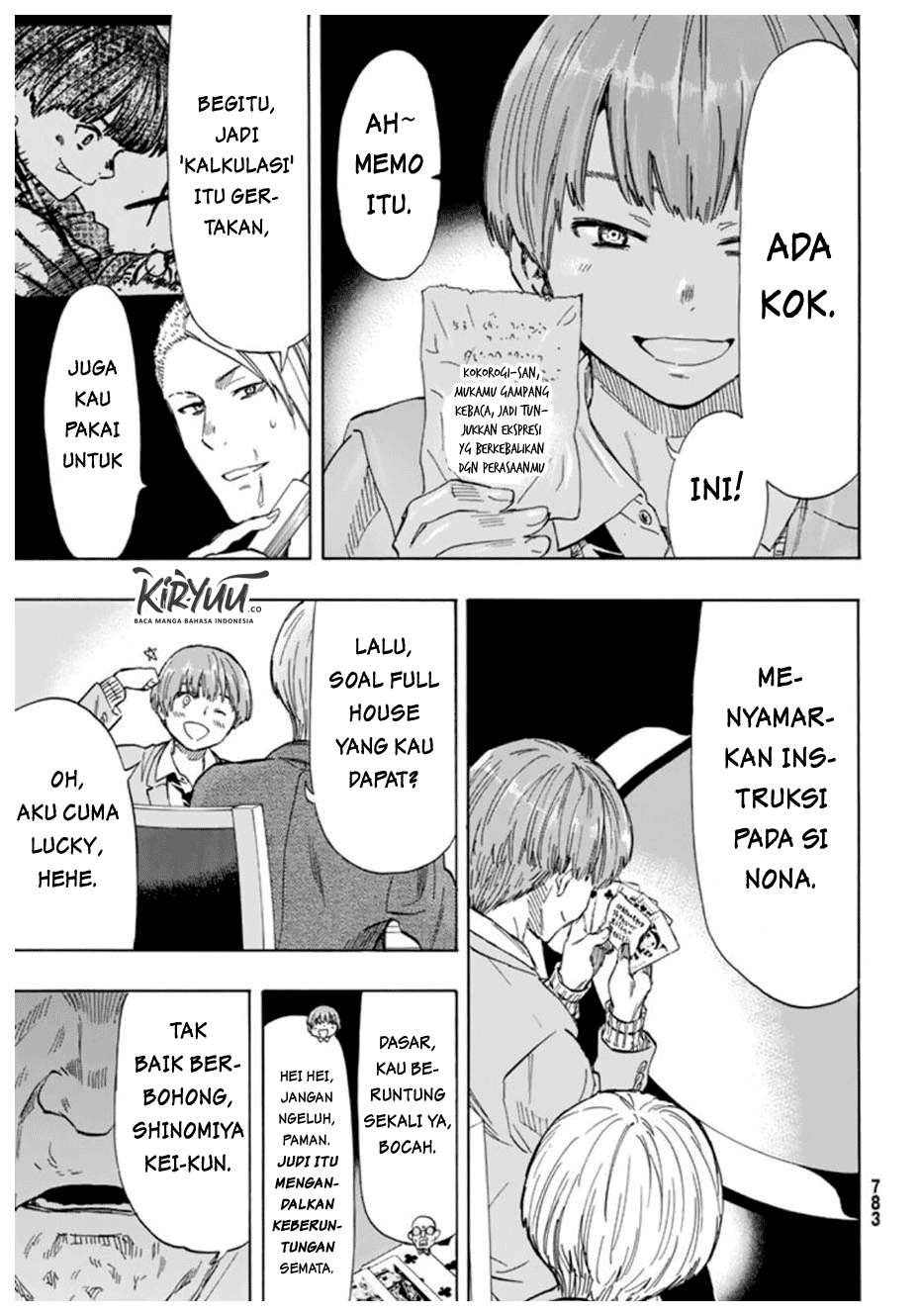 Tomodachi Game Chapter 51 - halaman 7