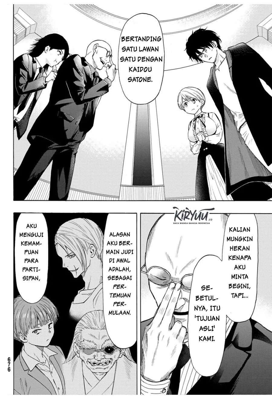 Tomodachi Game Chapter 61 - halaman 8
