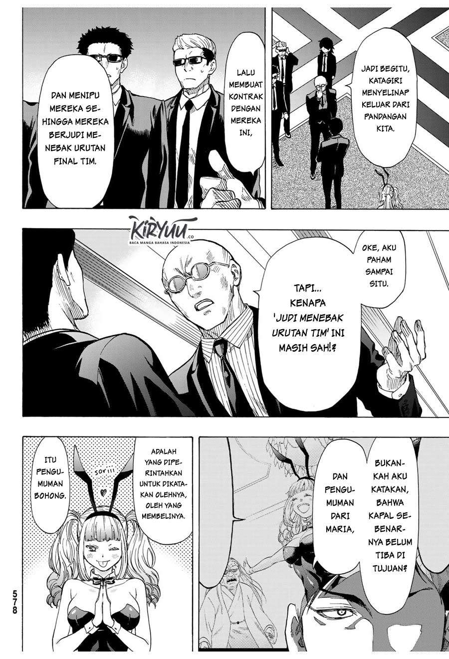 Tomodachi Game Chapter 65 - halaman 6