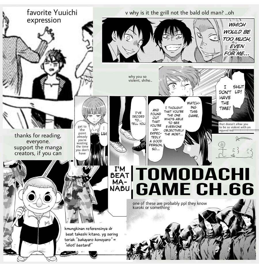 Tomodachi Game Chapter 66 - halaman 36