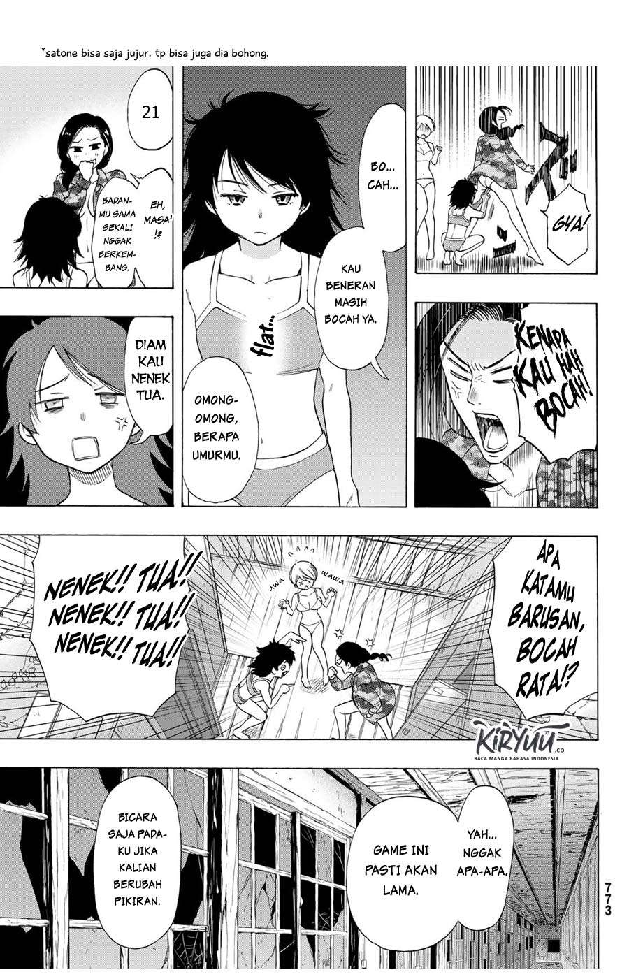Tomodachi Game Chapter 67 - halaman 29