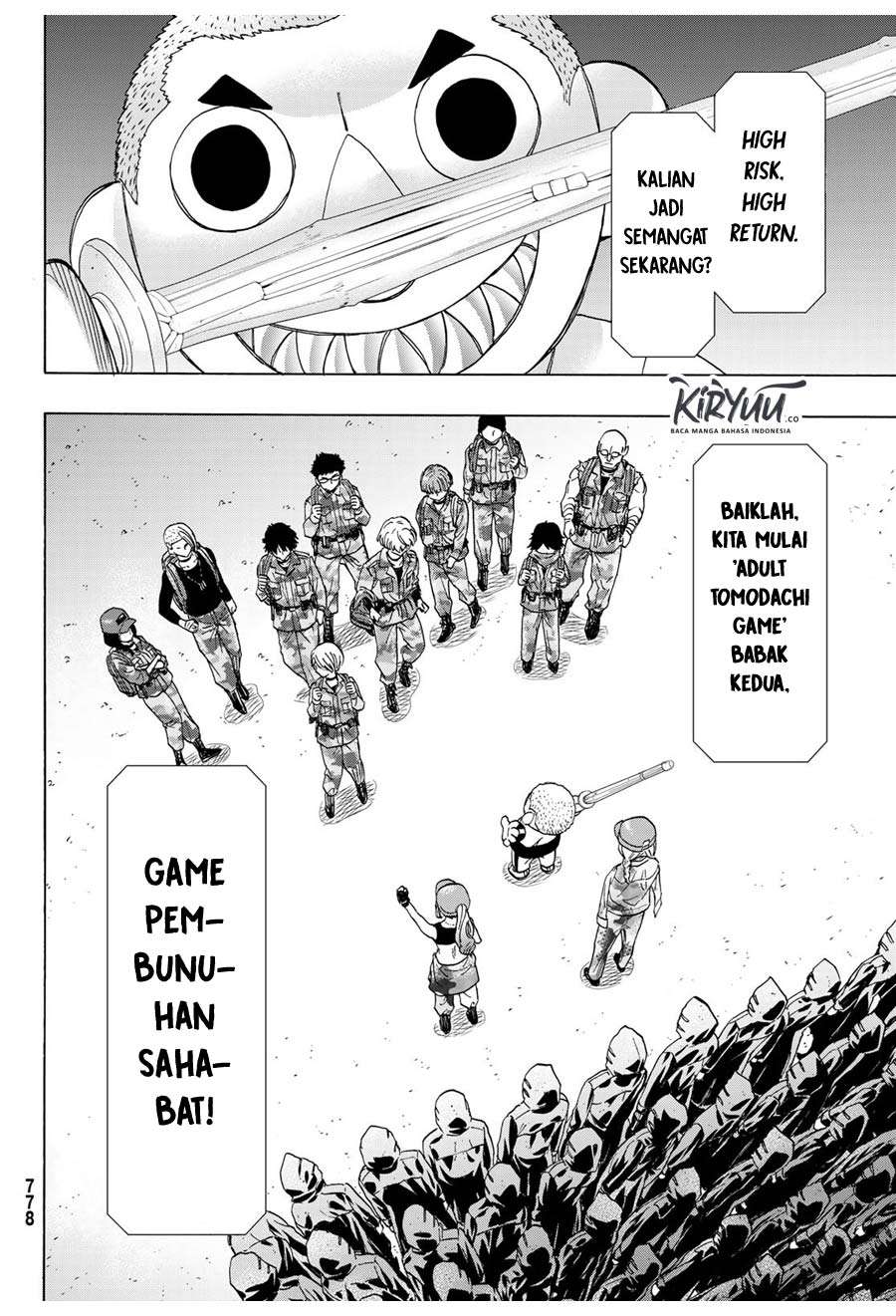 Tomodachi Game Chapter 67 - halaman 33