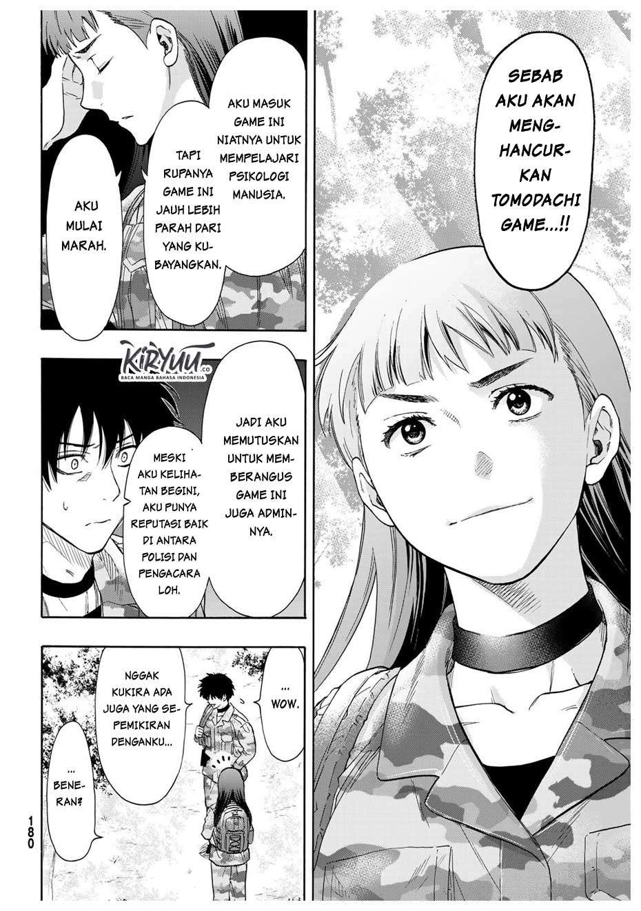 Tomodachi Game Chapter 68 - halaman 12