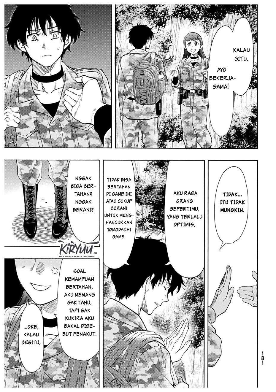 Tomodachi Game Chapter 68 - halaman 13