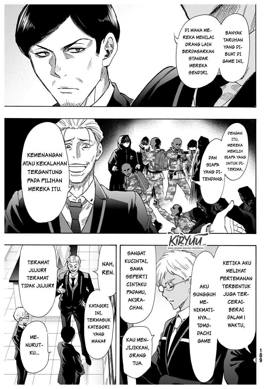 Tomodachi Game Chapter 68 - halaman 21