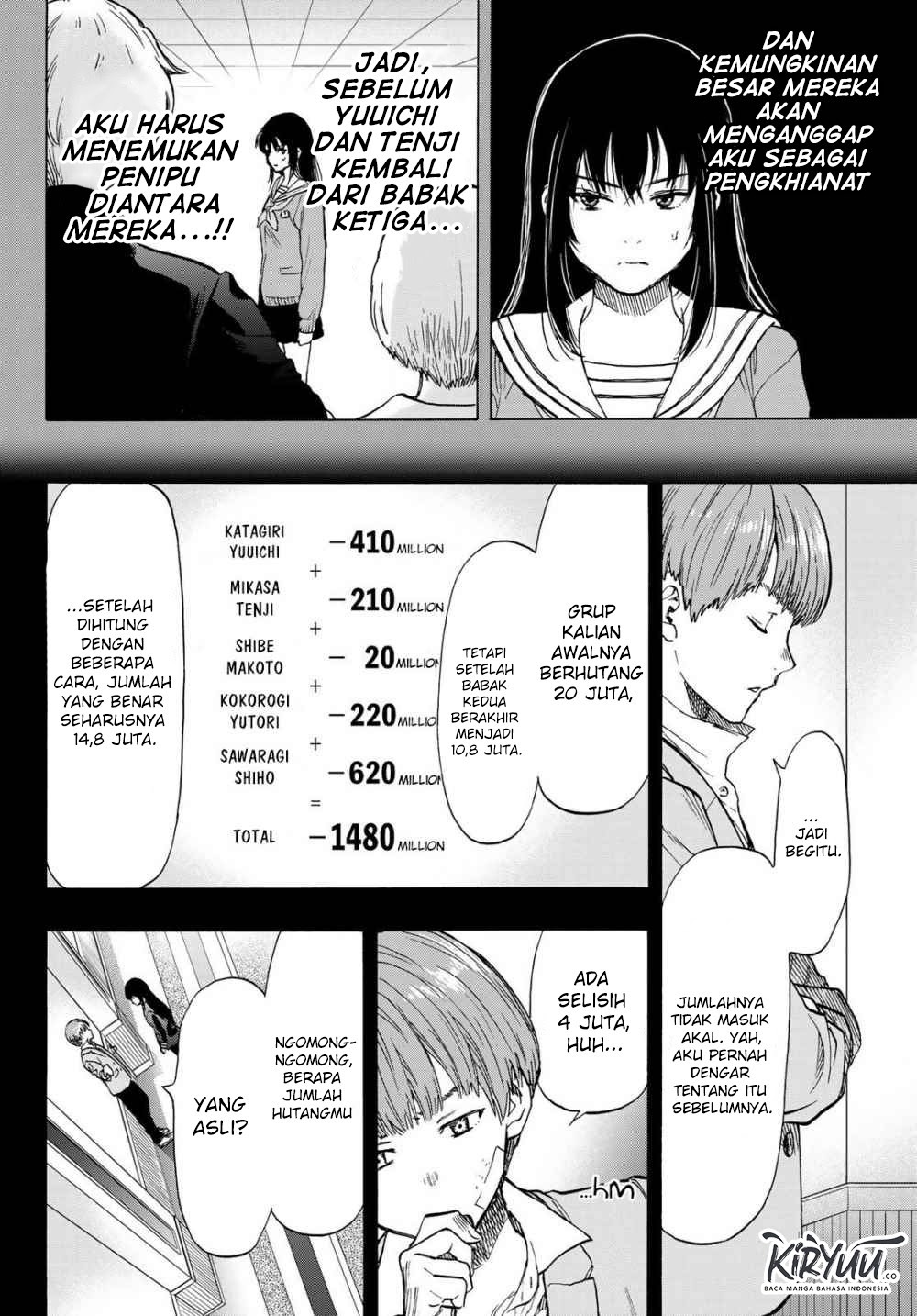 Tomodachi Game Chapter 73 - halaman 9