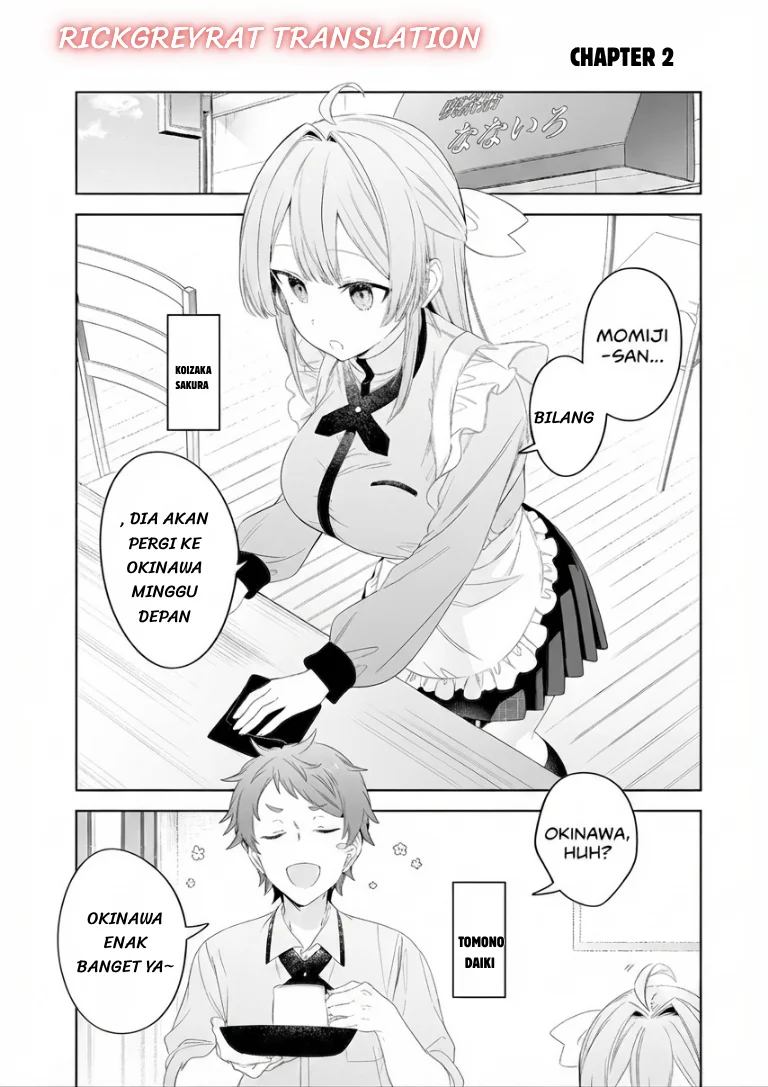 Tomodachi to Koibito, Docchi ga Daiji nano? Chapter 2 - halaman 2