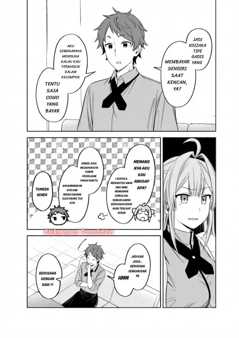Tomodachi to Koibito, Docchi ga Daiji nano? Chapter 3 - halaman 9
