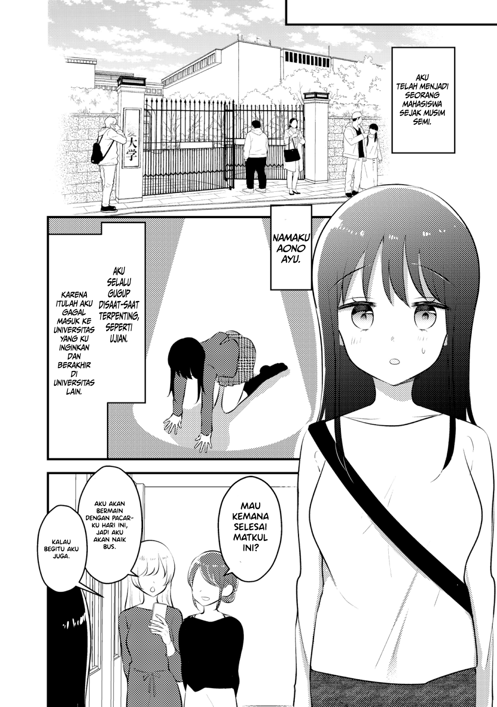 Tomodachi tte Konna Koto surun da. Chapter 1 - halaman 3