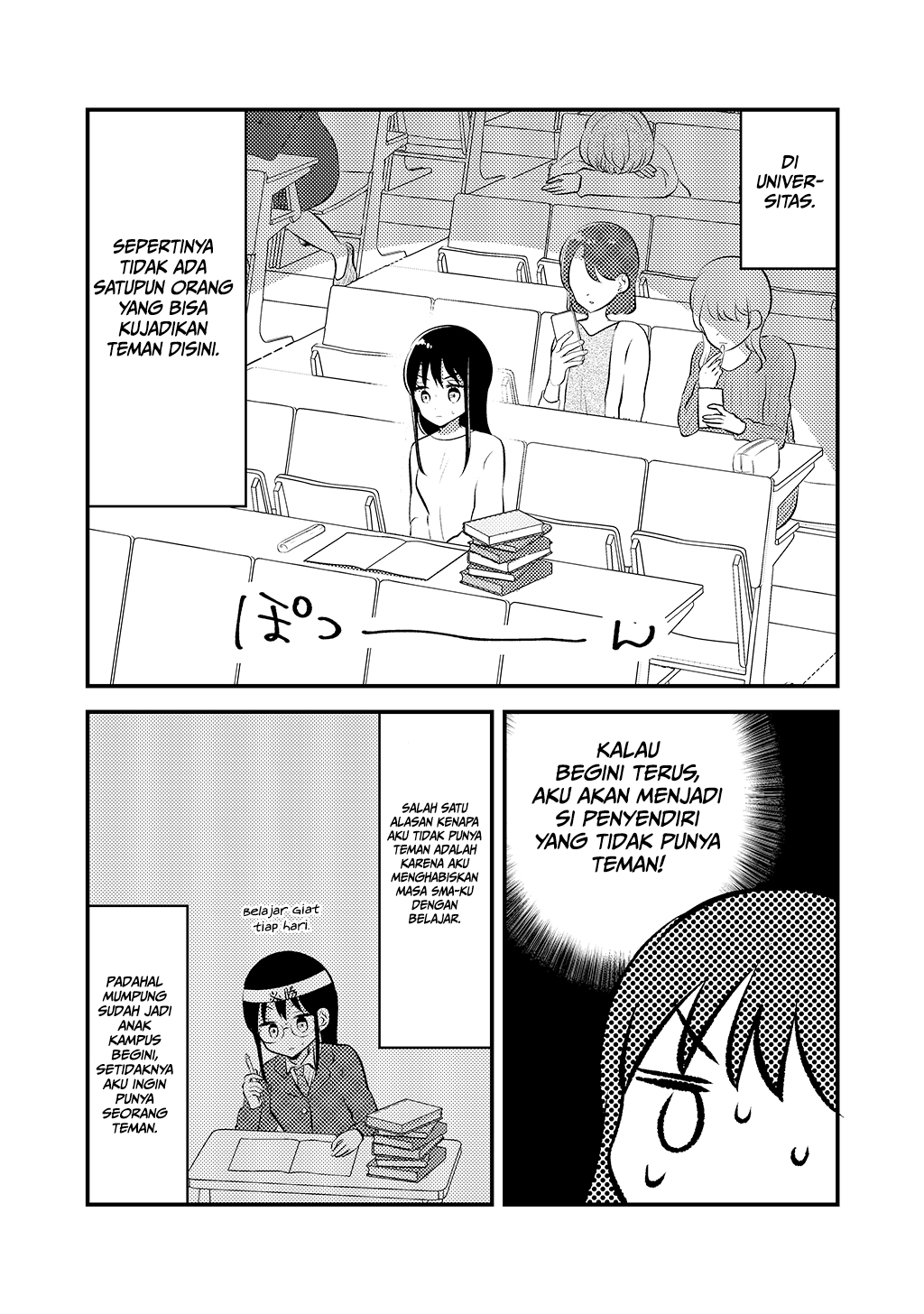 Tomodachi tte Konna Koto surun da. Chapter 1 - halaman 4