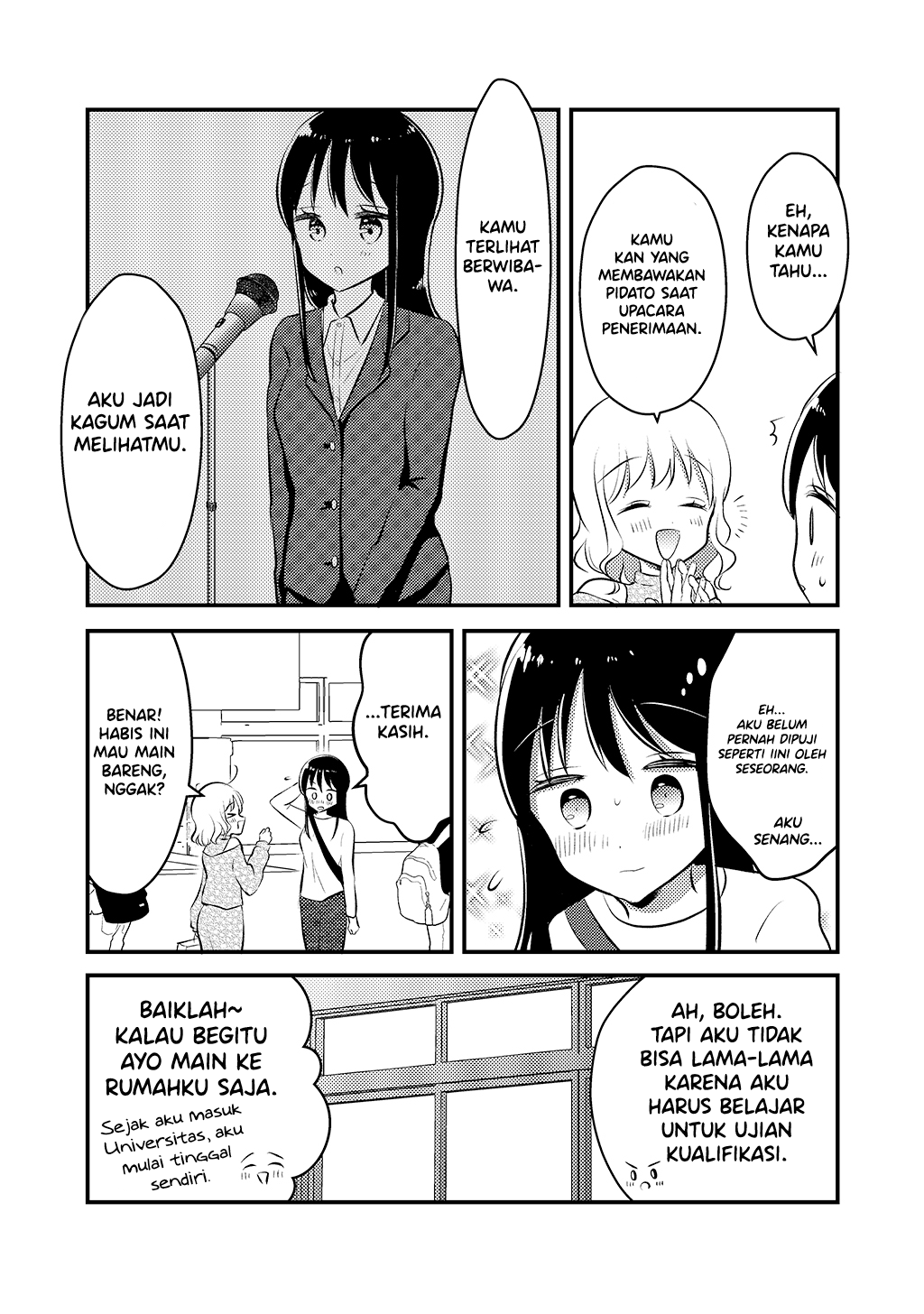 Tomodachi tte Konna Koto surun da. Chapter 1 - halaman 8