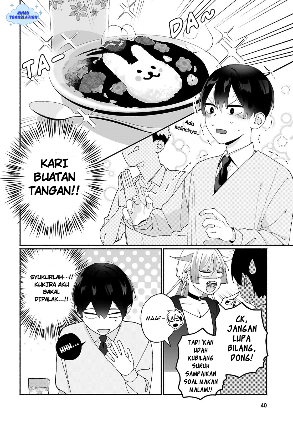 Tomodachinchi no Neechan ga Kowakute Ii Hito Chapter 2 - halaman 4
