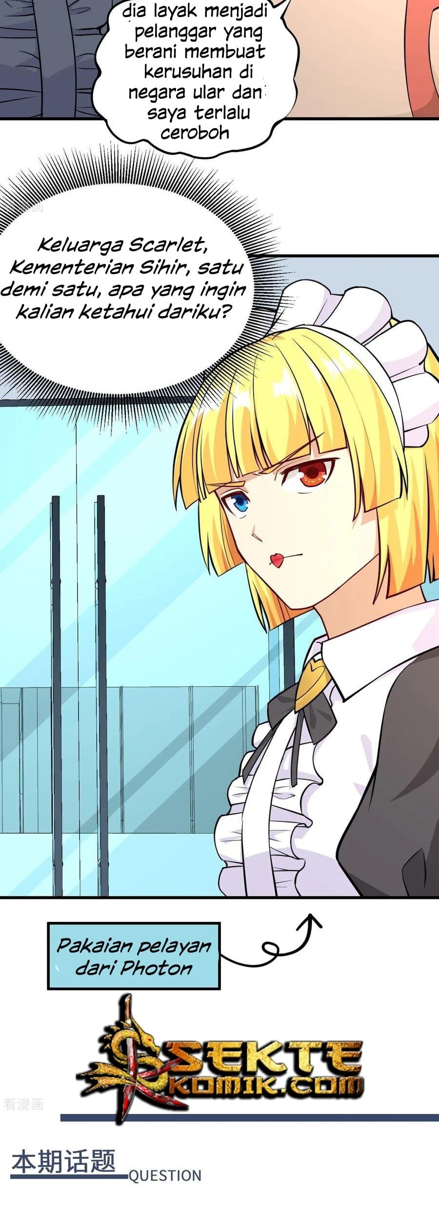 Tomorrow’s God Land Chapter 25 - halaman 33
