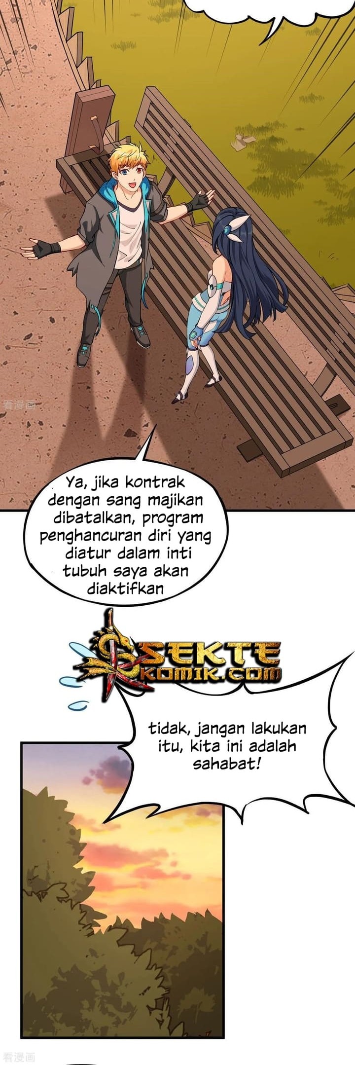 Tomorrow’s God Land Chapter 26 - halaman 28