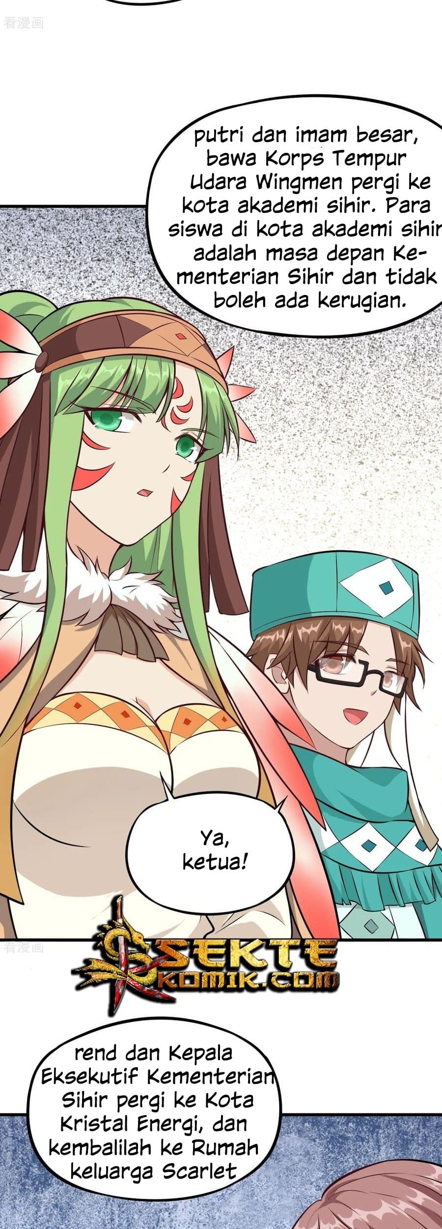 Tomorrow’s God Land Chapter 40 - halaman 8