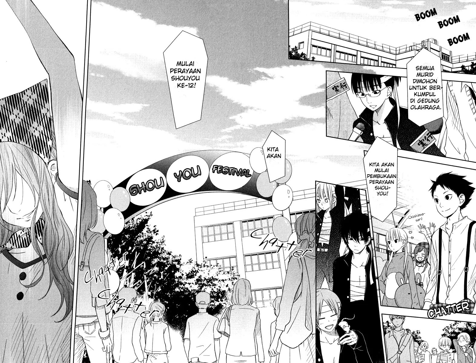 Tonari no Kaibutsu-kun Chapter 38 - halaman 11