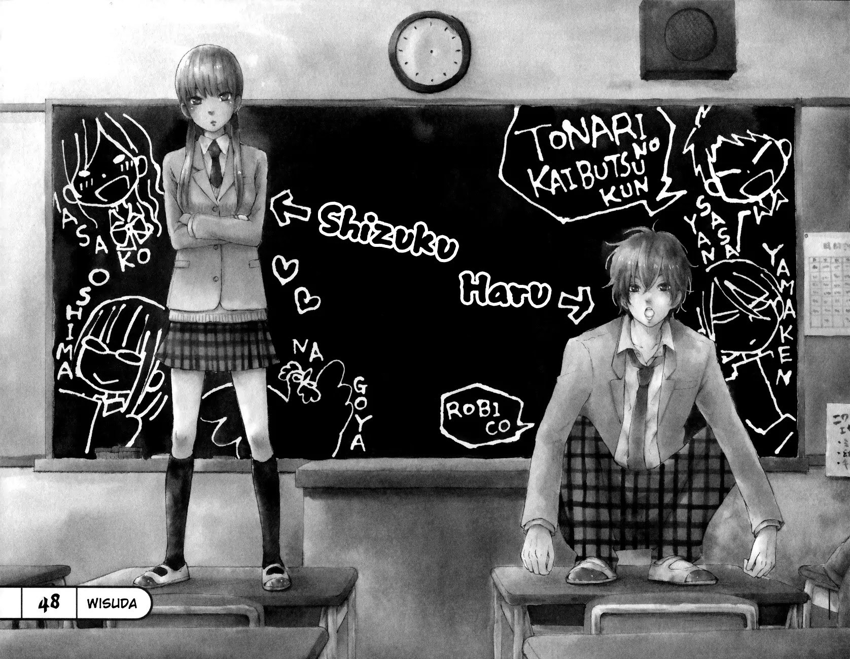 Tonari no Kaibutsu-kun Chapter 48 - halaman 3
