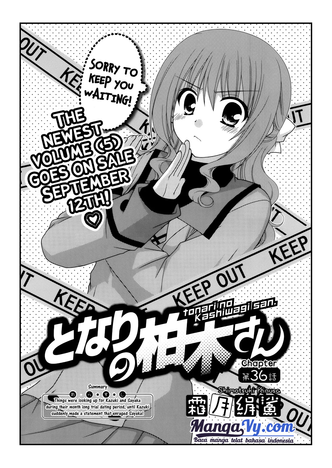 Tonari no Kashiwagi-san Chapter 36 - halaman 3