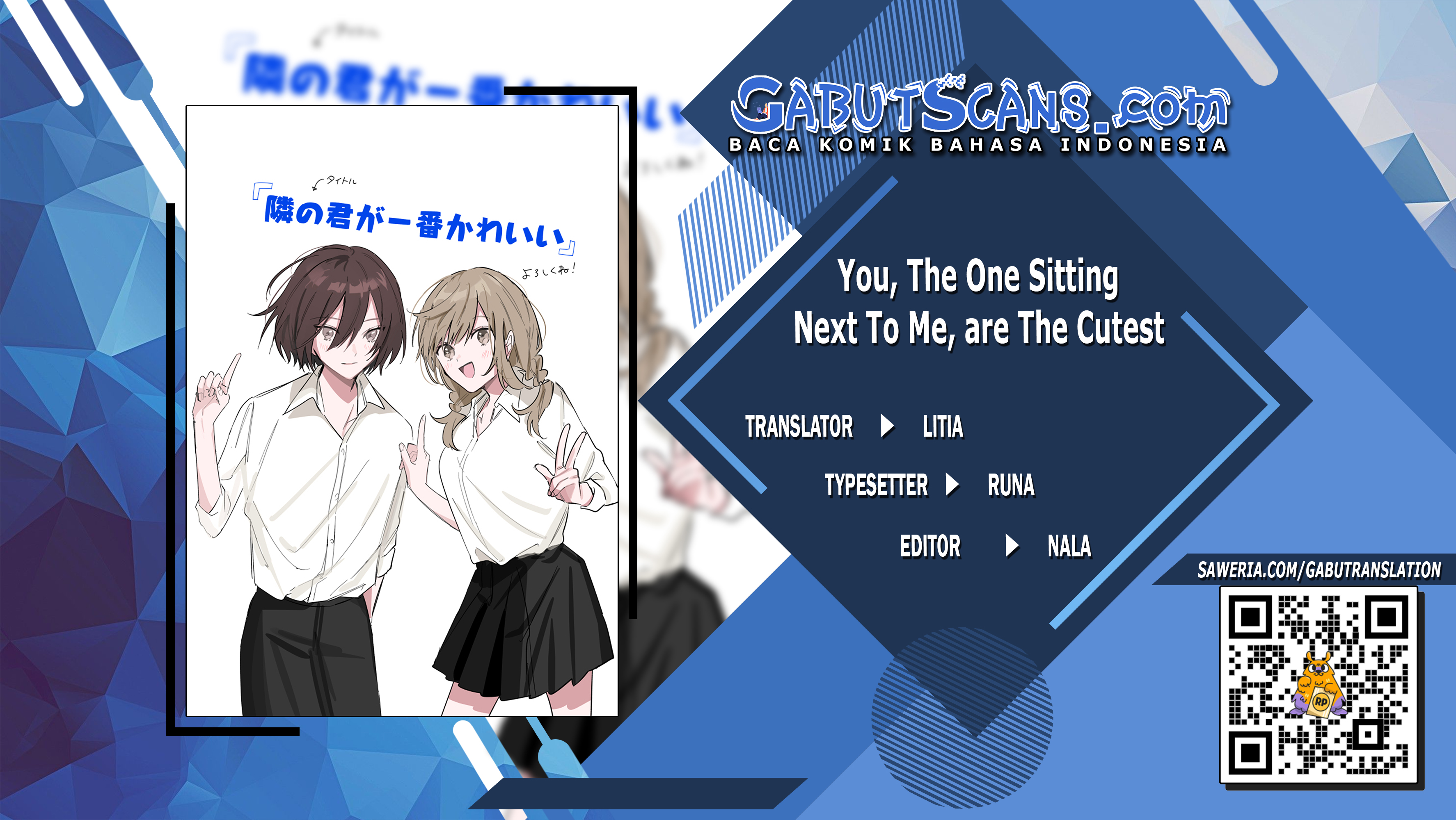Tonari no Kimi ga Ichiban Kawaii Chapter 28 - halaman 1