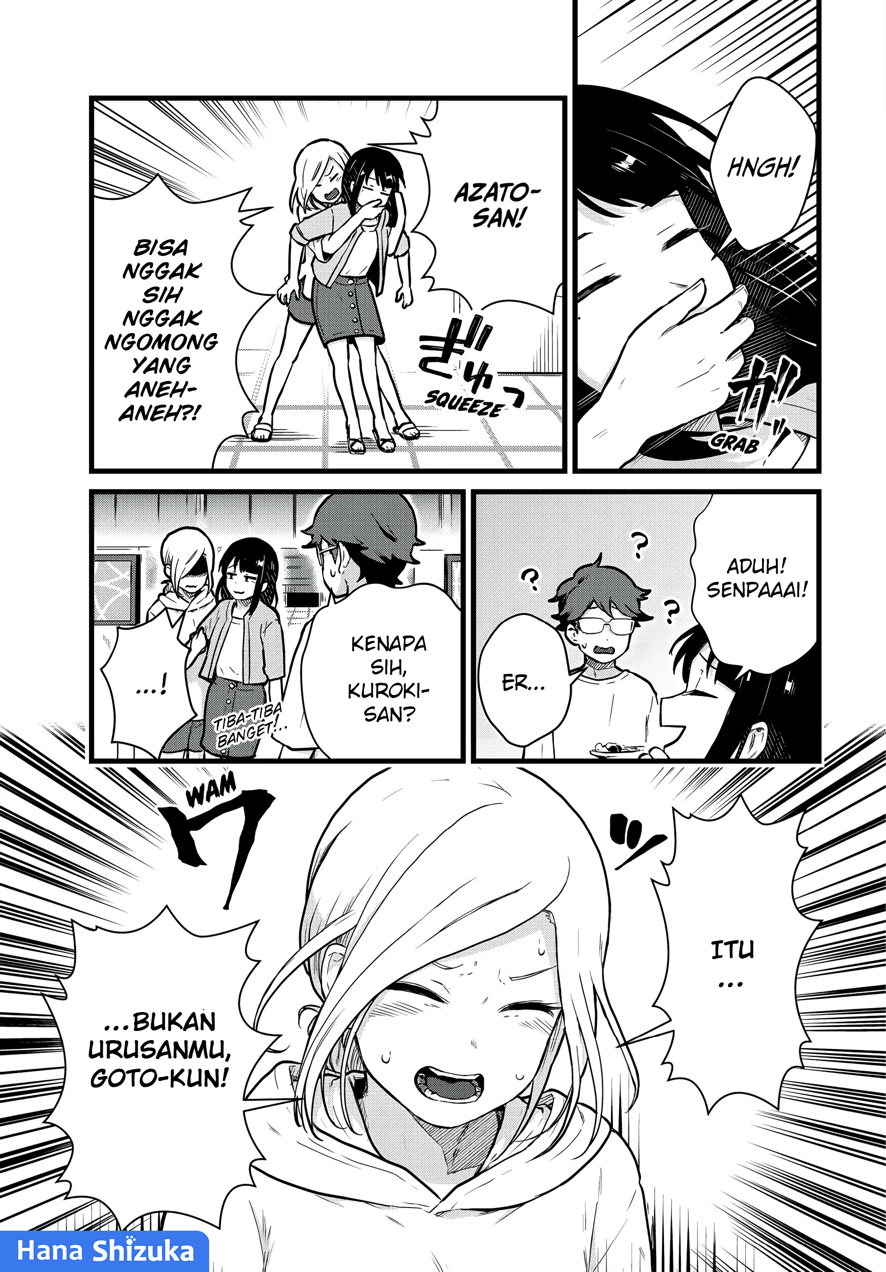 Tonari no Kuroki-san wa Nomu to Yabai Chapter 21 - halaman 8