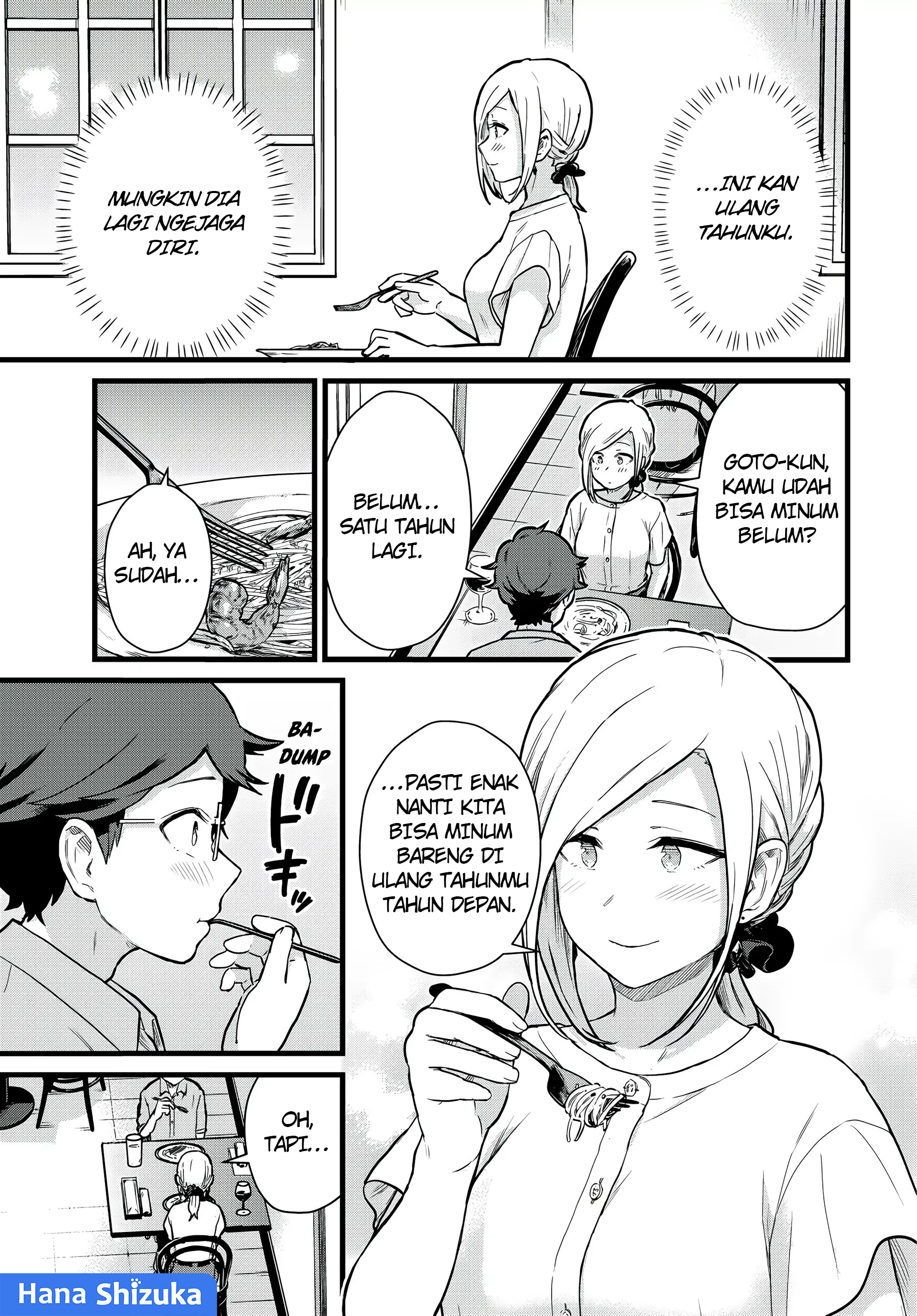 Tonari no Kuroki-san wa Nomu to Yabai Chapter 23 - halaman 6