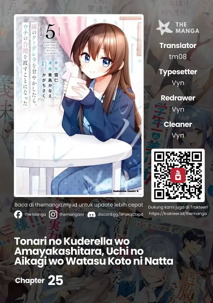 Tonari No Kuuderera O Amayakashitara, Uchi No Aikagi O Watasu Koto Ni Natta Chapter 25 - halaman 1