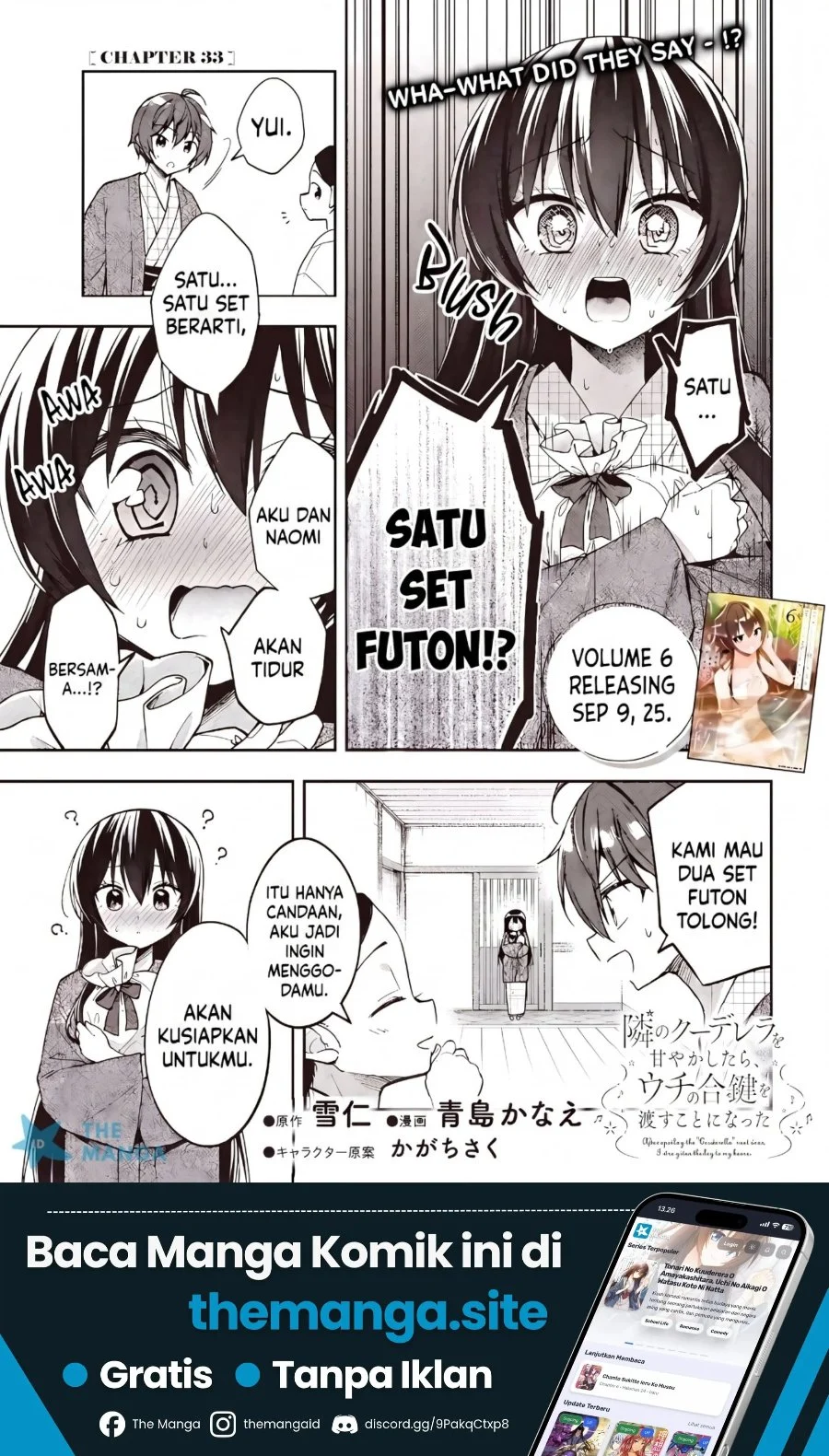 Tonari No Kuuderera O Amayakashitara, Uchi No Aikagi O Watasu Koto Ni Natta Chapter 33 - halaman 2
