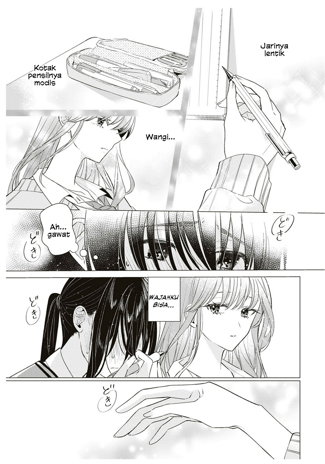 Tonari no Seki ga Suki na Hito datta: Gakusei Yuri Anthology Chapter 1 - halaman 4