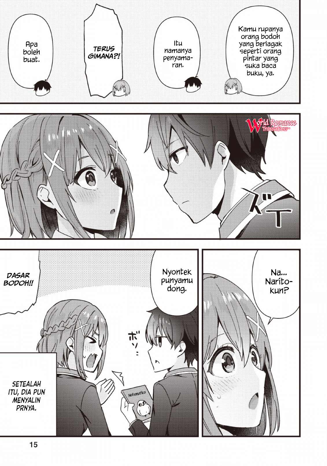 Tonari no Seki ni Natta Bishoujo ga Horesaseyou to Karakattekuru ga Itsunomanika Kaeriuchi ni Shiteita Chapter 1 - halaman 15