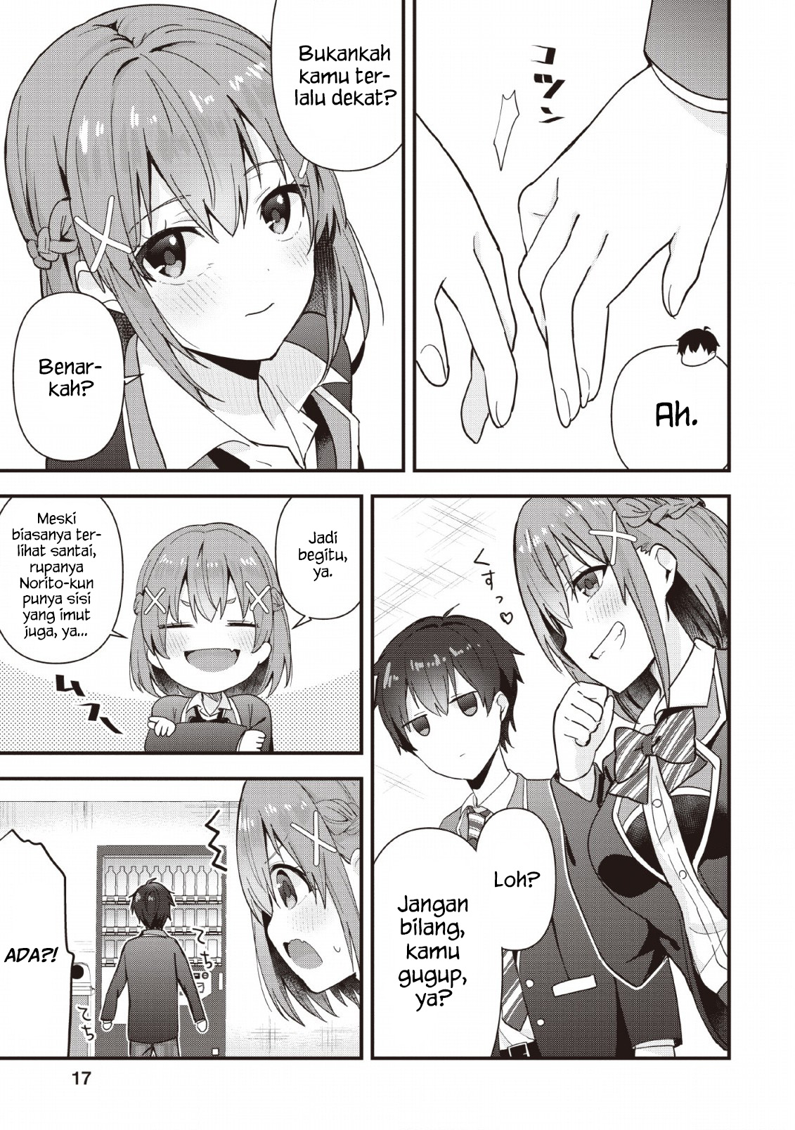 Tonari no Seki ni Natta Bishoujo ga Horesaseyou to Karakattekuru ga Itsunomanika Kaeriuchi ni Shiteita Chapter 1 - halaman 17