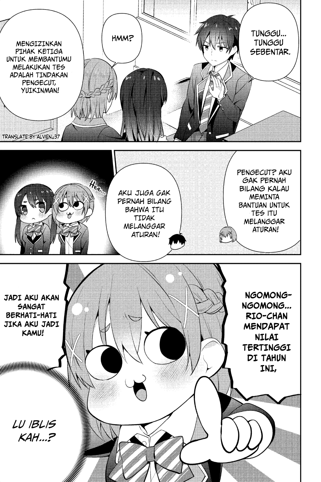 Tonari no Seki ni Natta Bishoujo ga Horesaseyou to Karakattekuru ga Itsunomanika Kaeriuchi ni Shiteita Chapter 11 - halaman 15