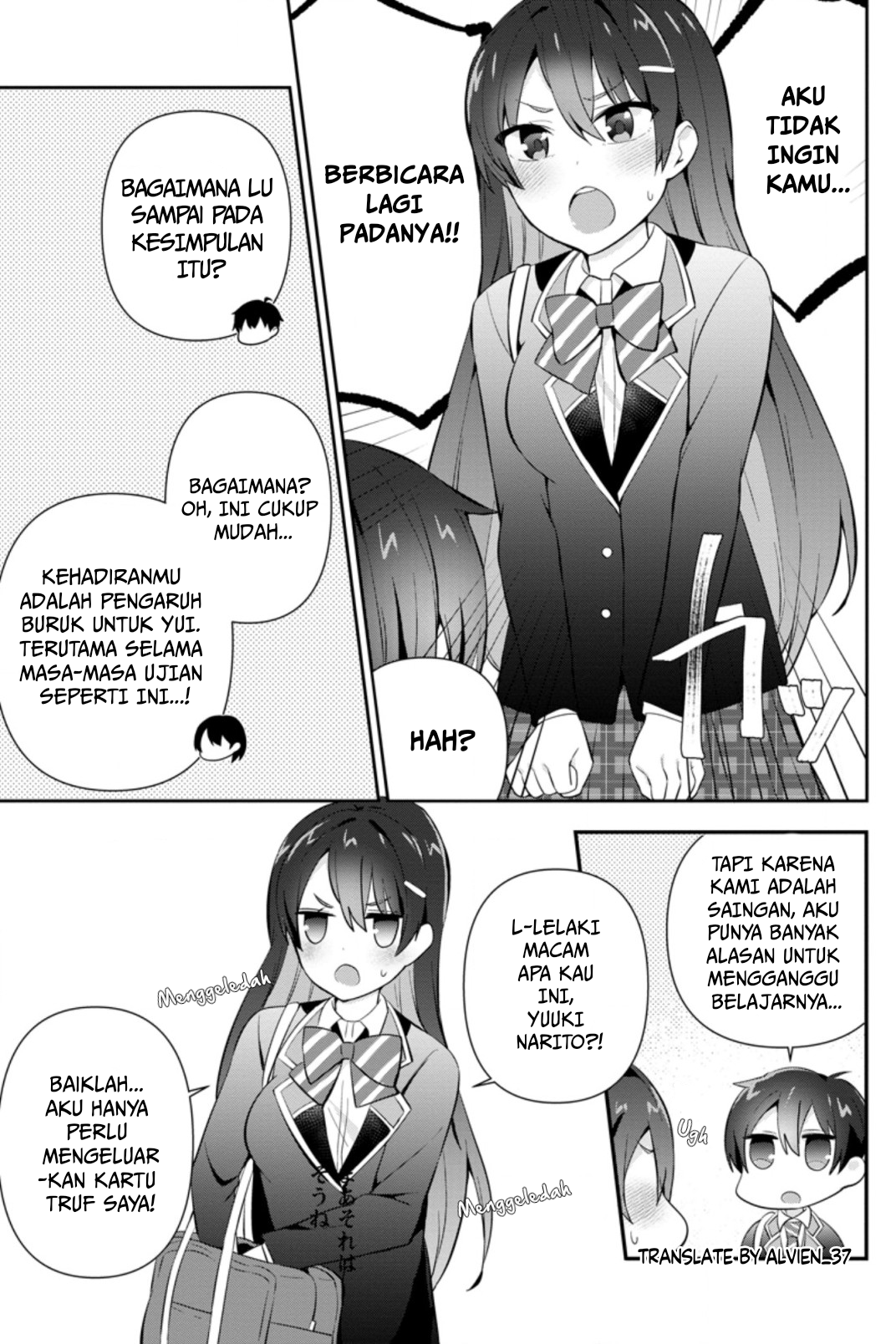 Tonari no Seki ni Natta Bishoujo ga Horesaseyou to Karakattekuru ga Itsunomanika Kaeriuchi ni Shiteita Chapter 11 - halaman 23