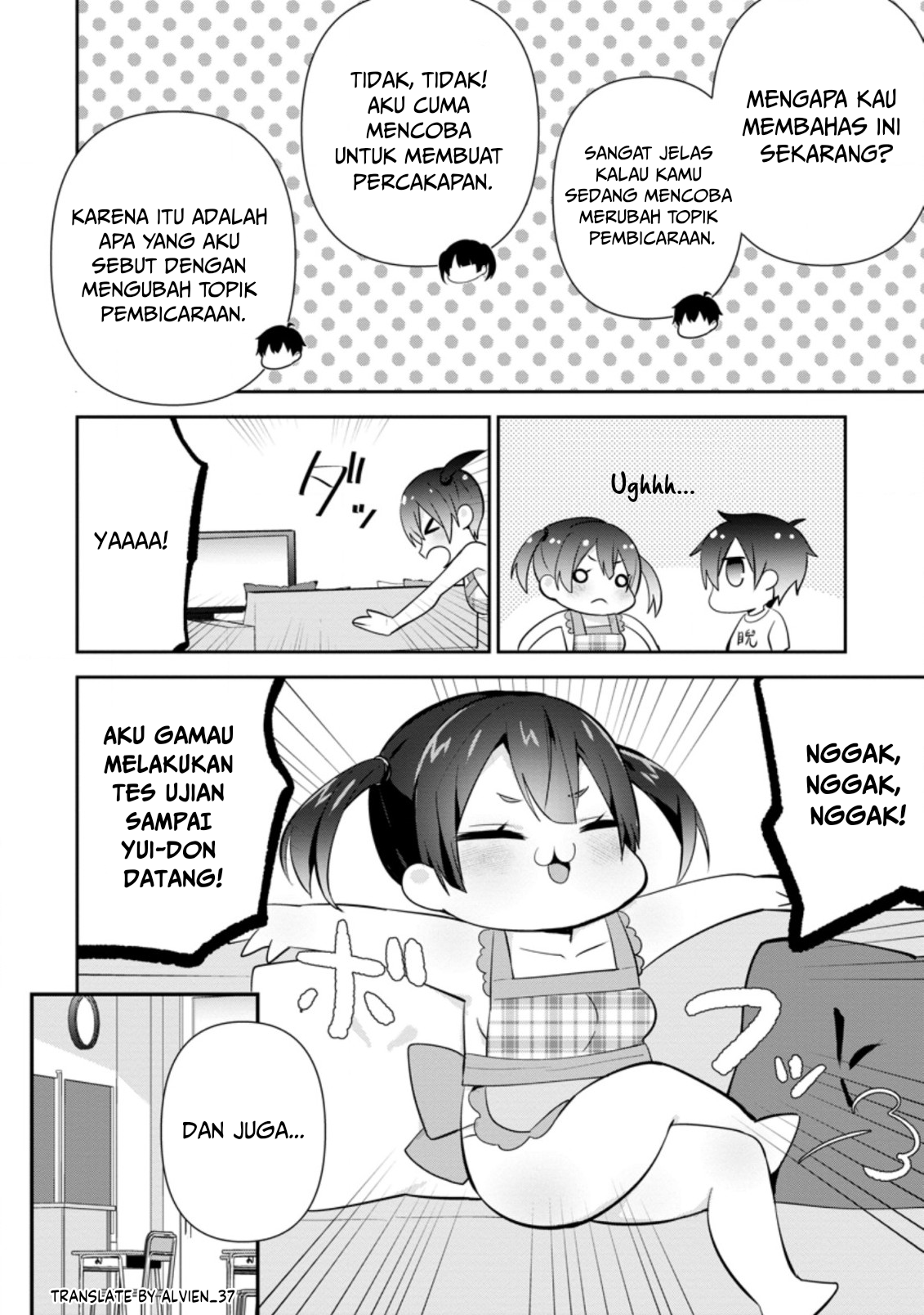 Tonari no Seki ni Natta Bishoujo ga Horesaseyou to Karakattekuru ga Itsunomanika Kaeriuchi ni Shiteita Chapter 12 - halaman 4