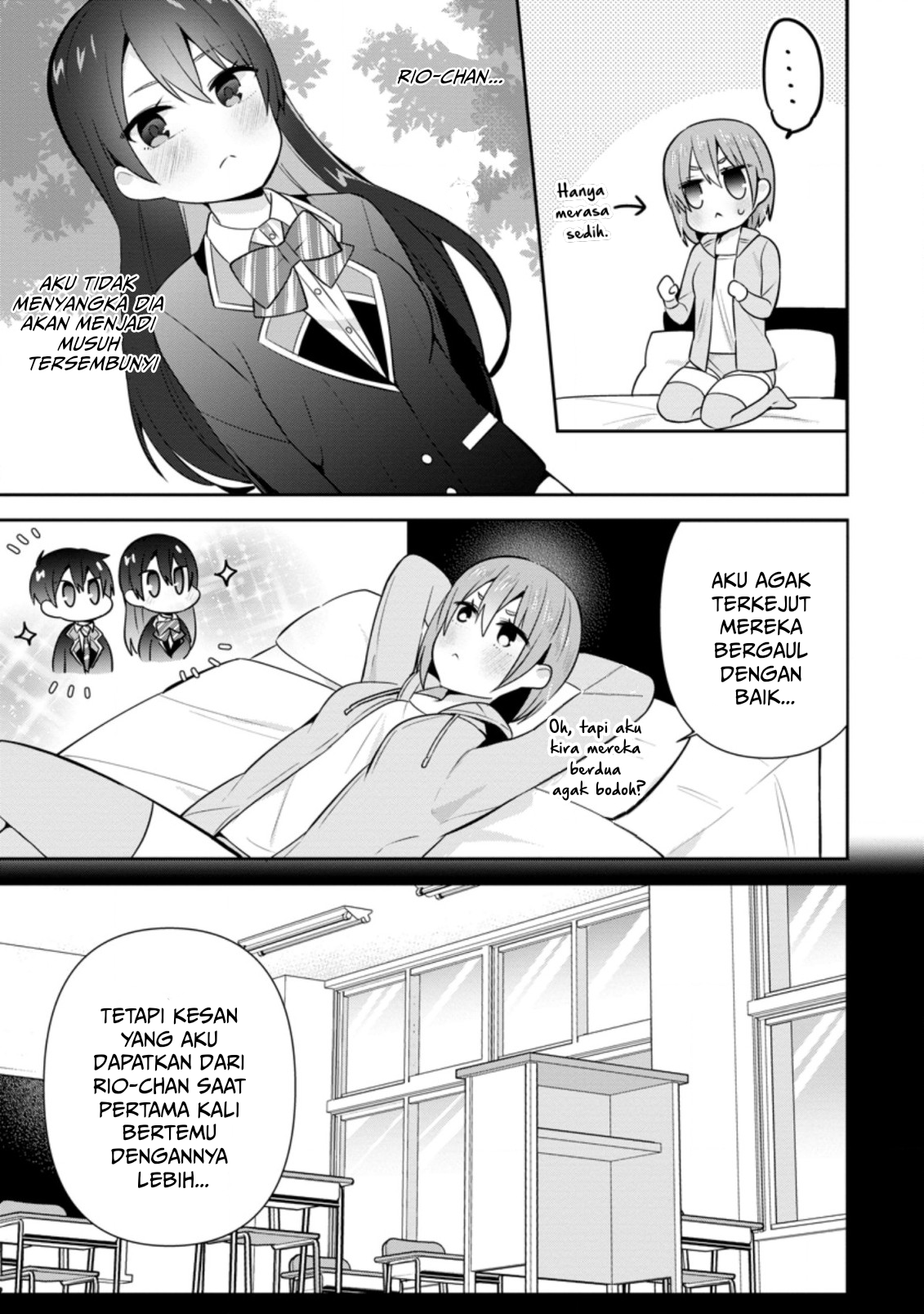 Tonari no Seki ni Natta Bishoujo ga Horesaseyou to Karakattekuru ga Itsunomanika Kaeriuchi ni Shiteita Chapter 14 - halaman 3