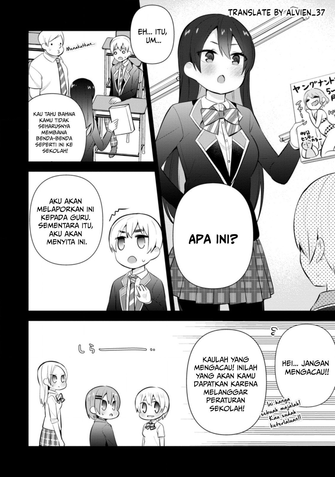 Tonari no Seki ni Natta Bishoujo ga Horesaseyou to Karakattekuru ga Itsunomanika Kaeriuchi ni Shiteita Chapter 14 - halaman 4