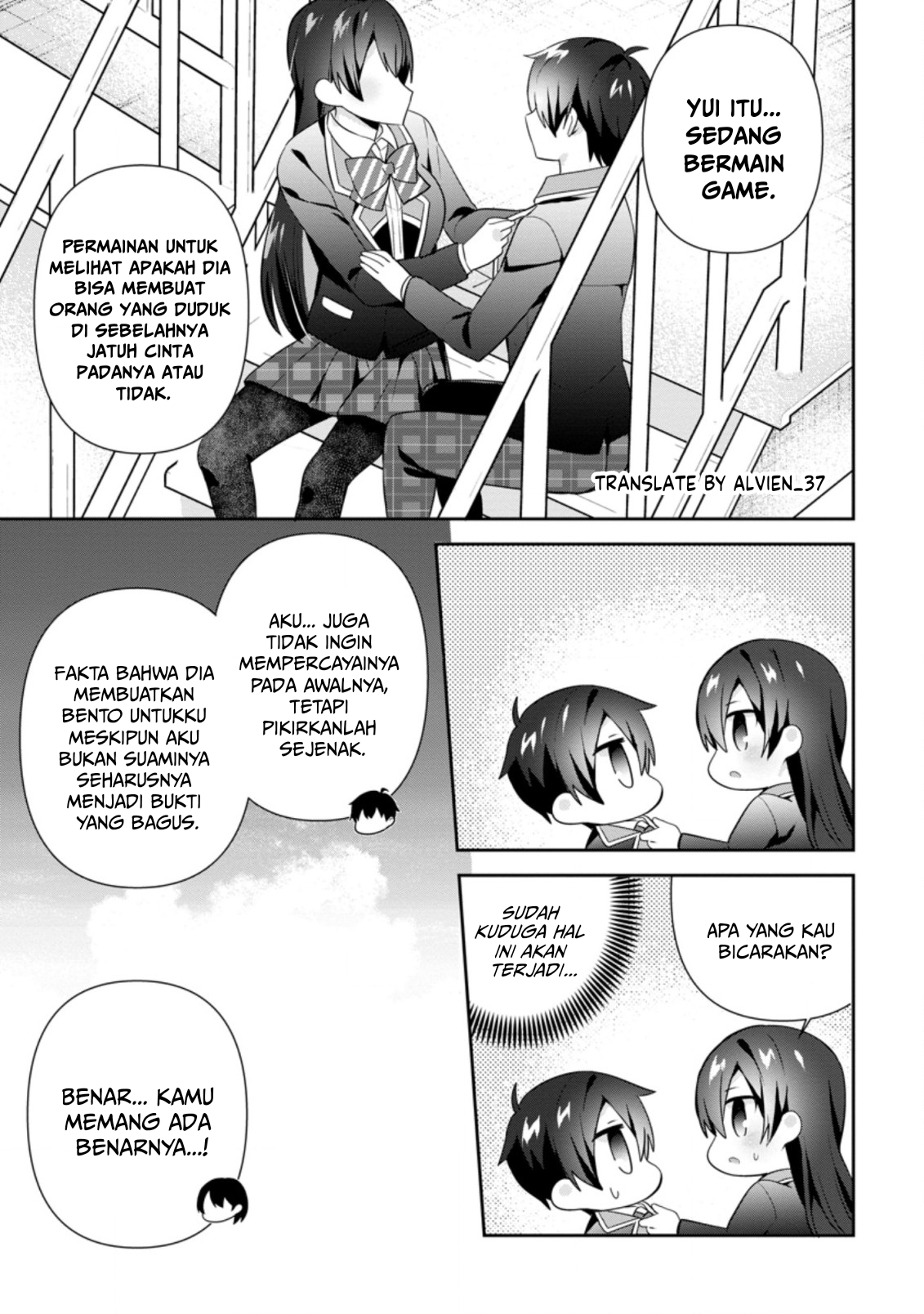 Tonari no Seki ni Natta Bishoujo ga Horesaseyou to Karakattekuru ga Itsunomanika Kaeriuchi ni Shiteita Chapter 15 - halaman 15